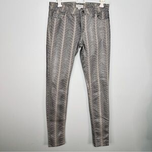 Witchery Monochrome Striped Denim